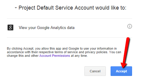 Google Service Page