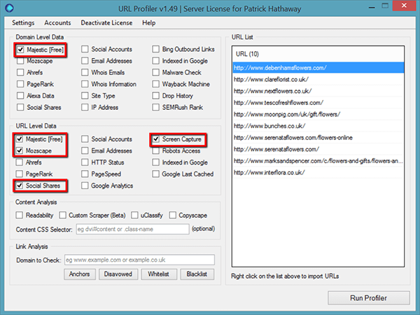 urlprofiler 1.88 cracked