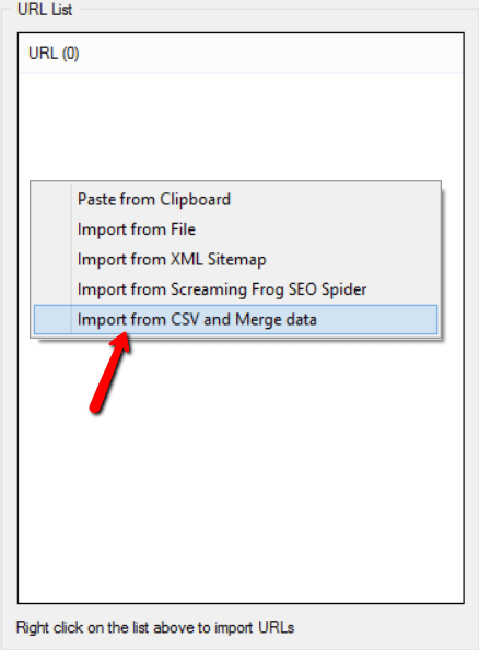 Import and Merge